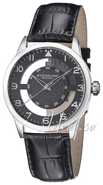 Stührling Original Aviator Aviator Czarny/Skóra Ø42 mm 650.02