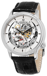 Stührling Original Legacy Delphi Srebrny/Skóra Ø42 mm 782.01