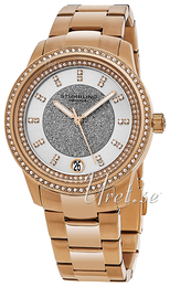 Stührling Original Vogue Srebrny/Stal w kolorze różowego złota Ø39 mm 794.03