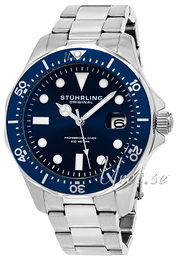 Stührling Original Aquadiver Regatta Niebieski/Stal Ø42 mm 824.02
