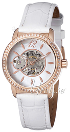 Stührling Original Legacy Delphi Srebrny/Skóra Ø34 mm 856.03