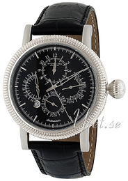 Stührling Original Symphony Symphony Czarny/Skóra Ø44 mm 97BB.331513