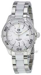 TAG Heuer Aquaracer Biały/Stal Ø35 mm WAY131H.BA0914