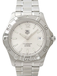 TAG Heuer Aquaracer Srebrny/Stal Ø38 mm WAF2111.BA0806