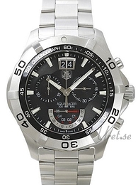 TAG Heuer Aquaracer Chronograph Czarny/Stal Ø42 mm CAF101A.BA0821