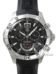 TAG Heuer Aquaracer Chronograph Czarny/Guma Ø42 mm CAF101A.FT8011