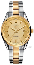 TAG Heuer Carrera Żółte złoto/Stal Ø39 mm WV215B.BD0788
