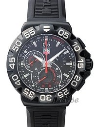 TAG Heuer Formula 1 Grande Date Chronograph Czarny/Guma Ø44 mm CAH1012.FT6026