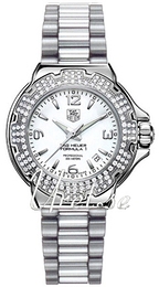 TAG Heuer Formula 1 Damklockor Biały/Stal Ø37 mm WAC1215.BA0852
