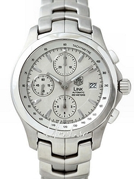 TAG Heuer Link Chronograph Srebrny/Stal Ø42 mm CJF2111.BA0576