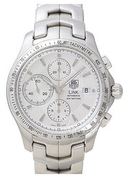TAG Heuer Link Chronograph Srebrny/Stal Ø42 mm CJF2111.BA0594