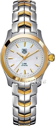 TAG Heuer Link 27.3 mm Biały/Stal Ø27 mm WJF1352.BB0581