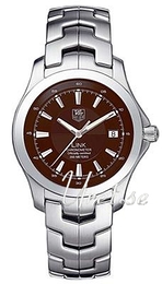 TAG Heuer Link Brązowy/Stal Ø38 mm WJF5112.BA0570