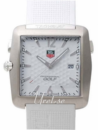 TAG Heuer Specialists Biały/Guma 36x36 mm WAE1112.FT6008
