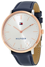 Tommy Hilfiger Ultra Slim Biały/Skóra Ø40 mm 1781689