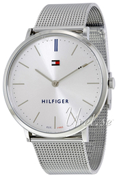 Tommy Hilfiger Ultra Slim Biały/Stal Ø40 mm 1781690