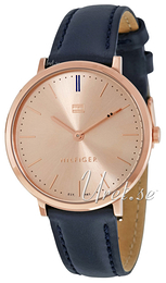 Tommy Hilfiger Ultra Slim Różowe złoto/Skóra Ø35 mm 1781693