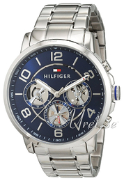 Tommy Hilfiger Keagan Niebieski/Stal Ø44.98 mm 1791293