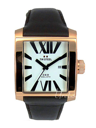 TW Steel Ceo Goliath Biały/Skóra Ø42 mm CE3008