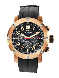 TW Steel Tech Czarny/Guma Ø45 mm TW130