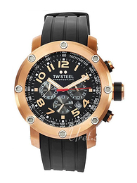 TW Steel Tech Czarny/Guma Ø48 mm TW131