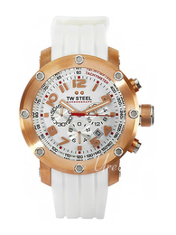 TW Steel Tech Biały/Guma Ø48 mm TW133