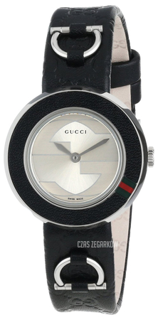 Gucci Watch YA129508 U-Play Small Black Leather Watch (YA129508) » Gucci  main image 4