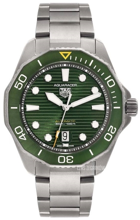 green face tag heuer watch
